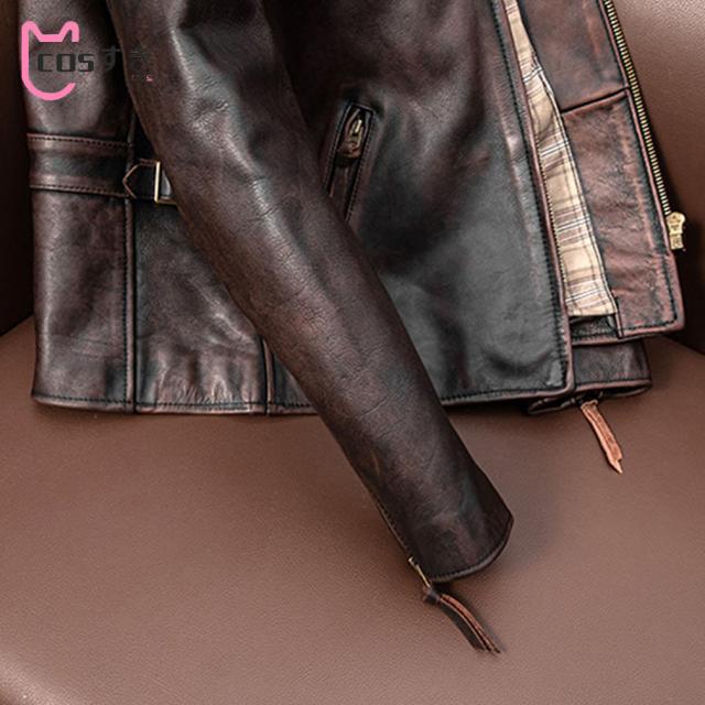 ファーストレイヤーホースレザージャケット 革ジャン メンズ 上層馬革